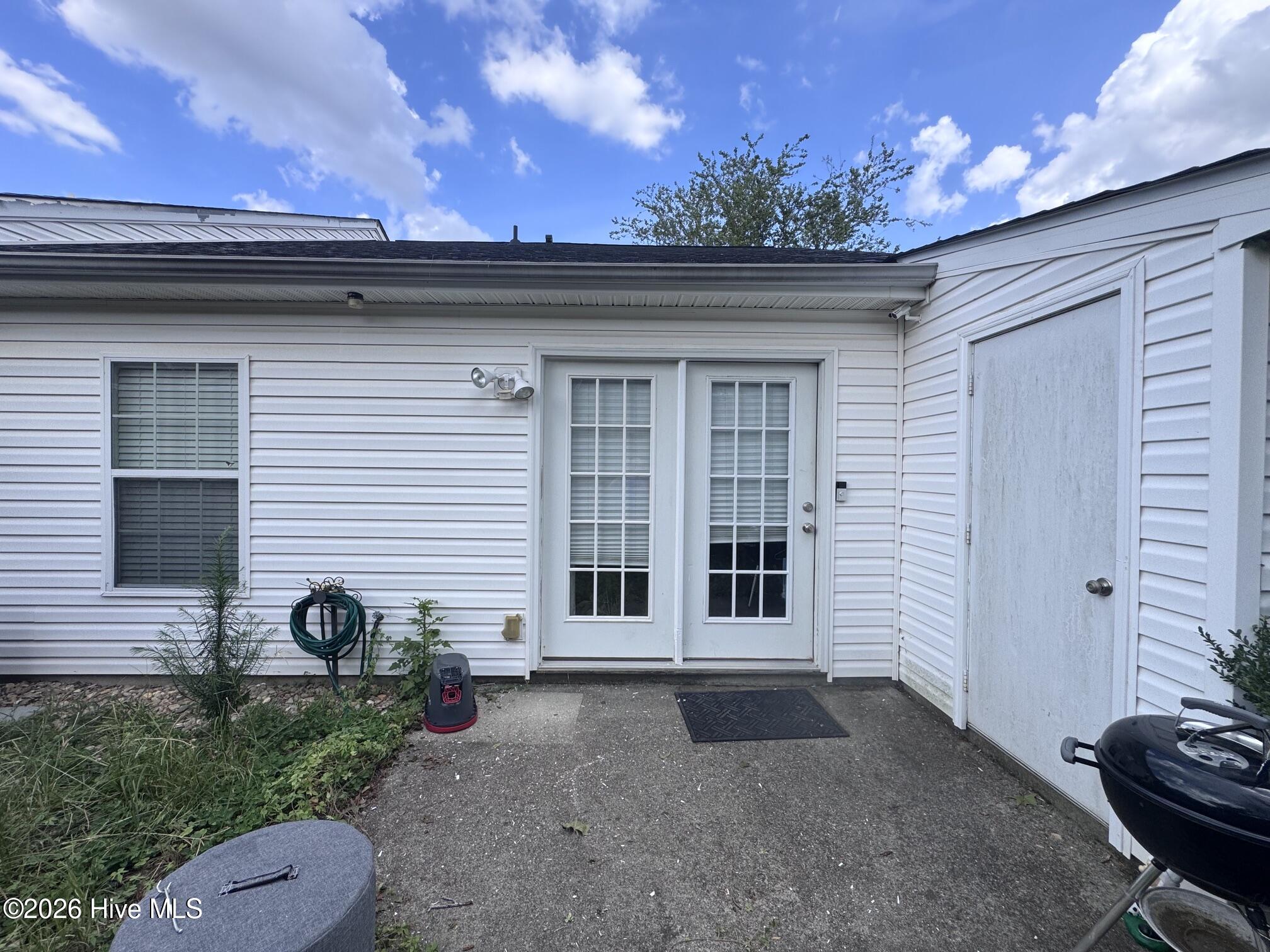 Rear Patio