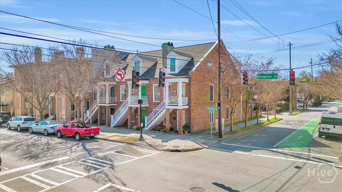 Corner of East Broughton and Price townhouse