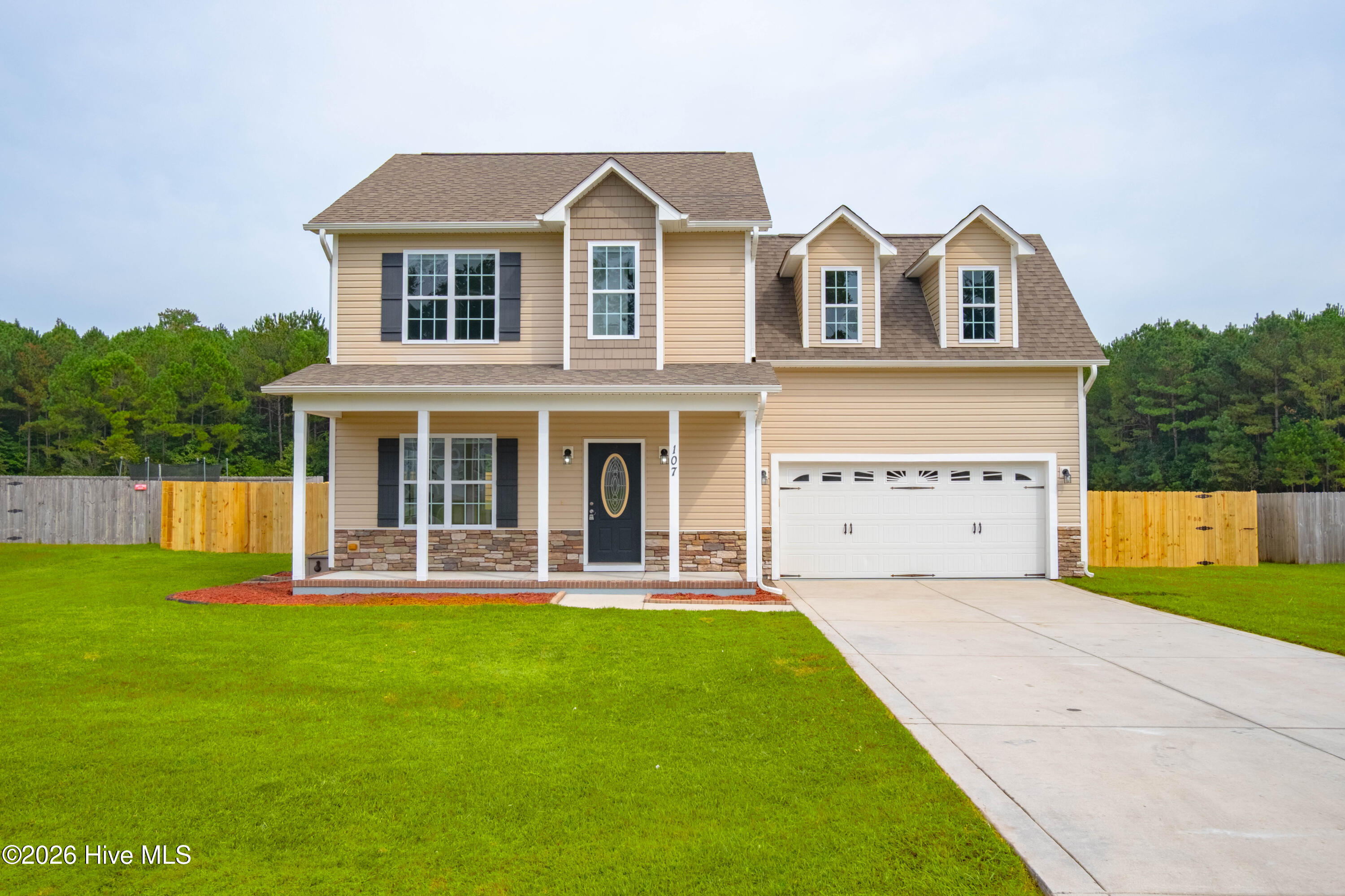 Single family home for sale at 107 Sparrow Point Ln, Jacksonville, NC 28540 | MLS# 100609547