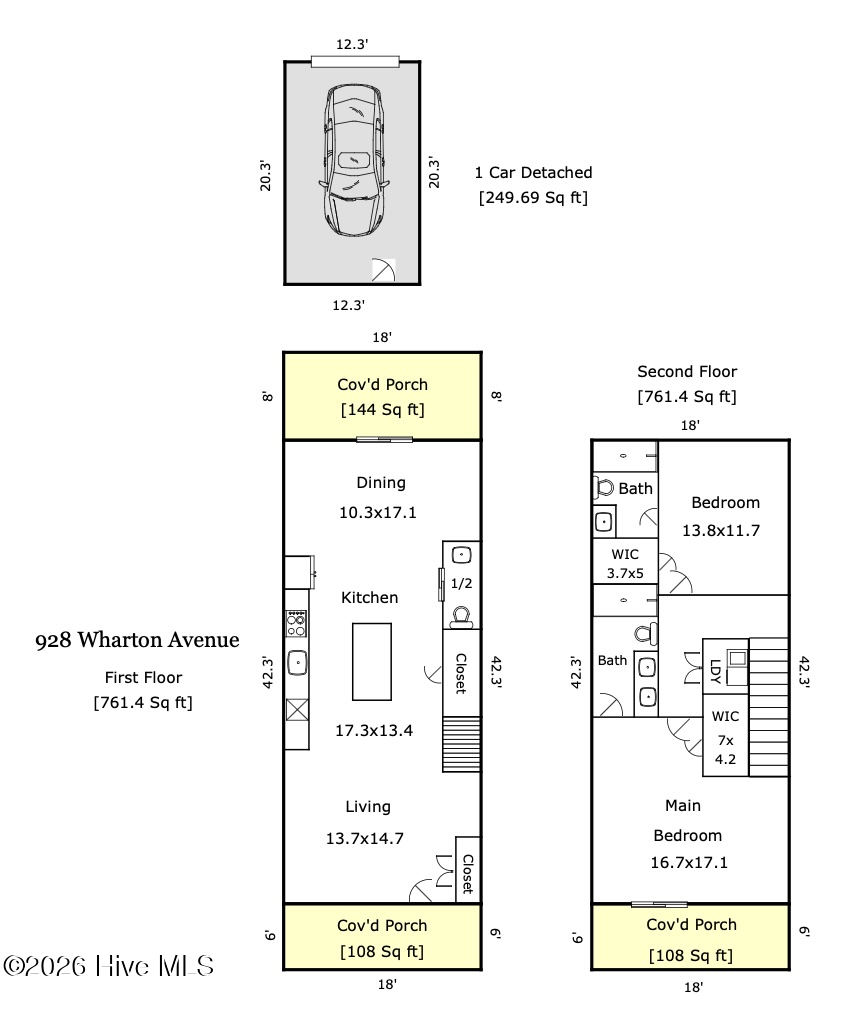 Townhouse For Sale - 928 Wharton Avenue<br/> Wilmington, NC 28412