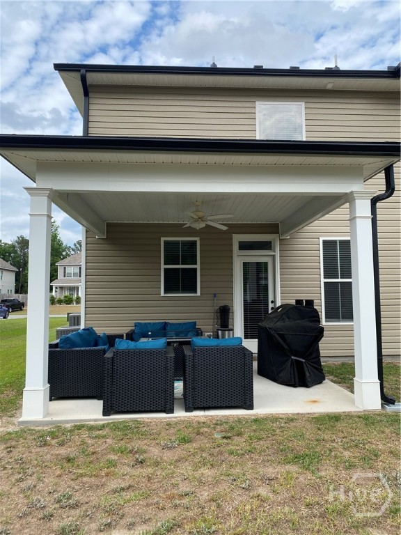 Covered porch
