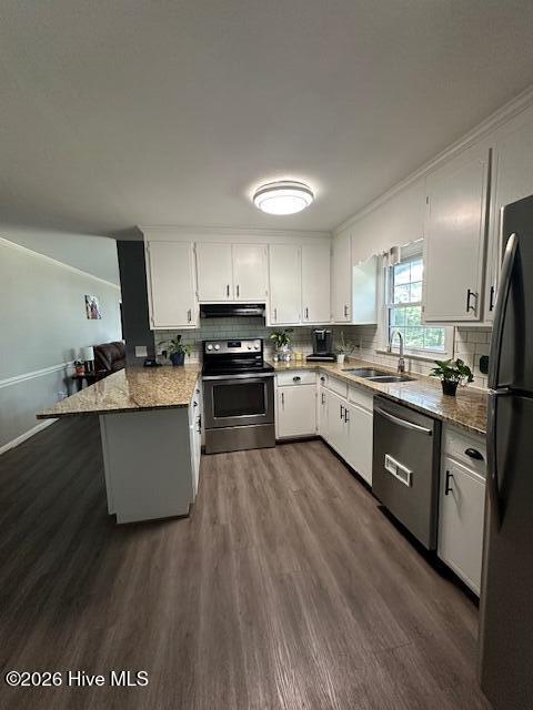 Stainless appliances