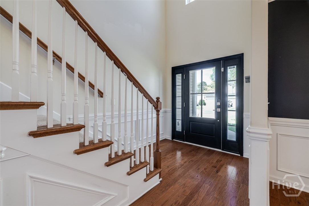 Grand two story entry