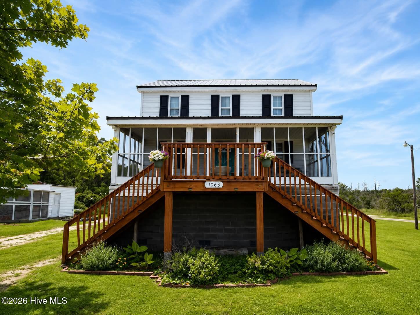 Exterior photo of 1063 U.S. 70, Stacy, NC 28581. MLS: 100581471