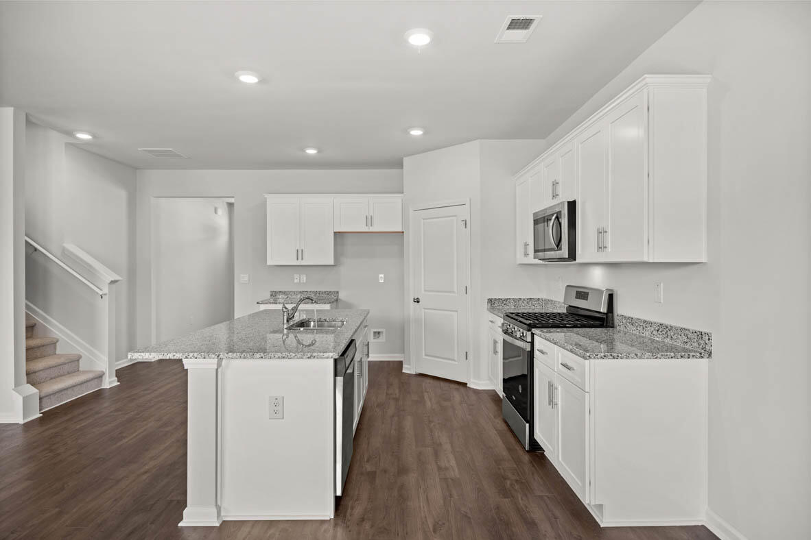 Space between the counters