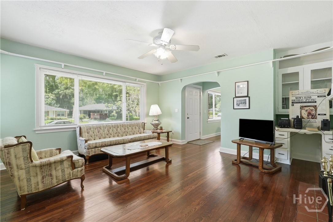 Living Room hardwood floors