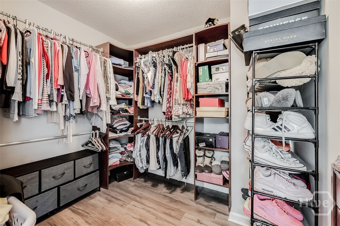 Spacious Closet with built ins