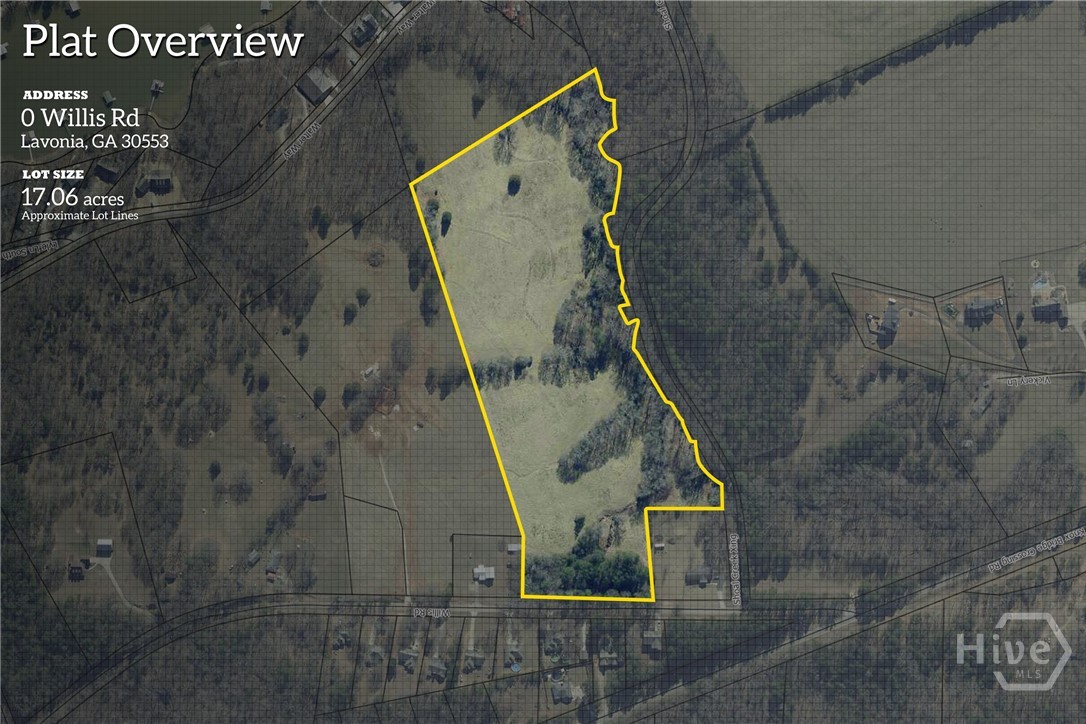 Photo 1 of Land for sale at 0 Willis Rd, Lavonia, GA 30553 | MLS# CL365304 | Listing updated on 2026-09-25