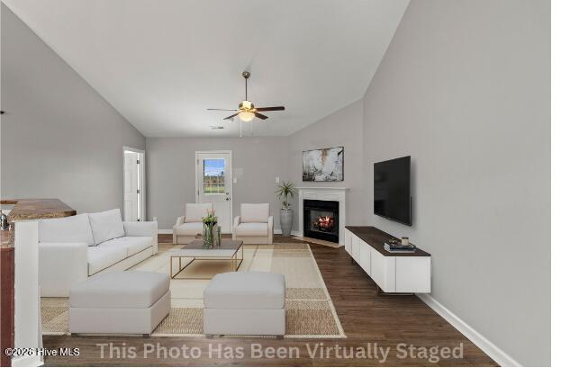 375 Nine Mile Road, Maple Hill, NC 28454 – photo 4: Virtual Stage Living Room