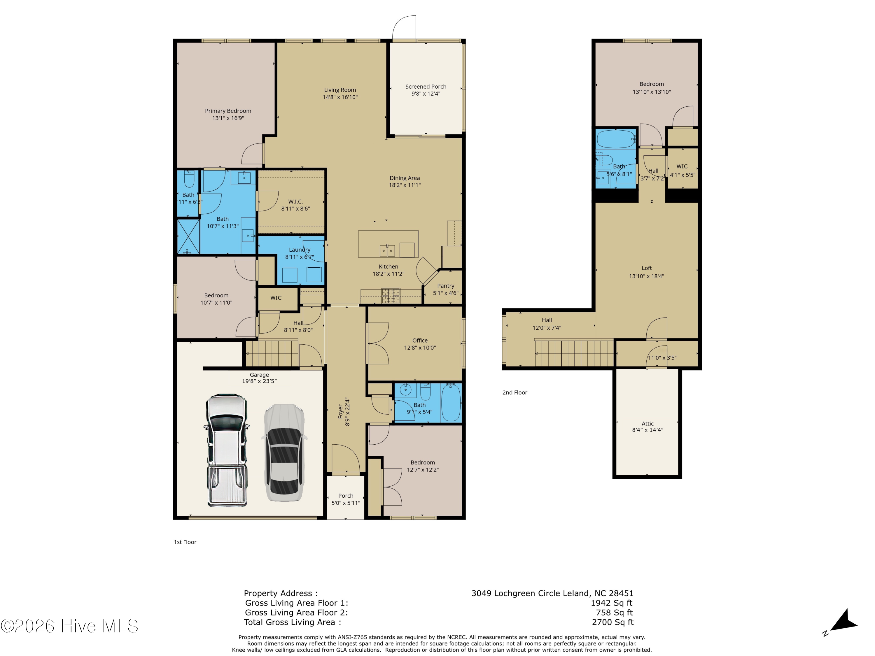 Homes For Sale - 3049 Lochgreen Circle<br/> Brunswick County, Leland, NC 28451