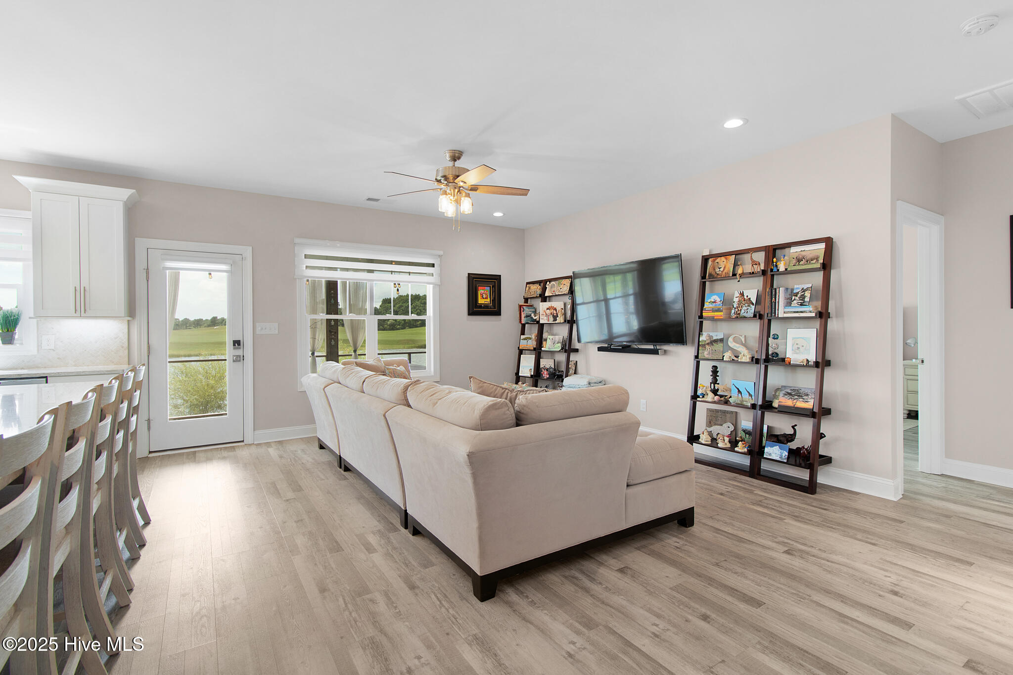 Open concept living space