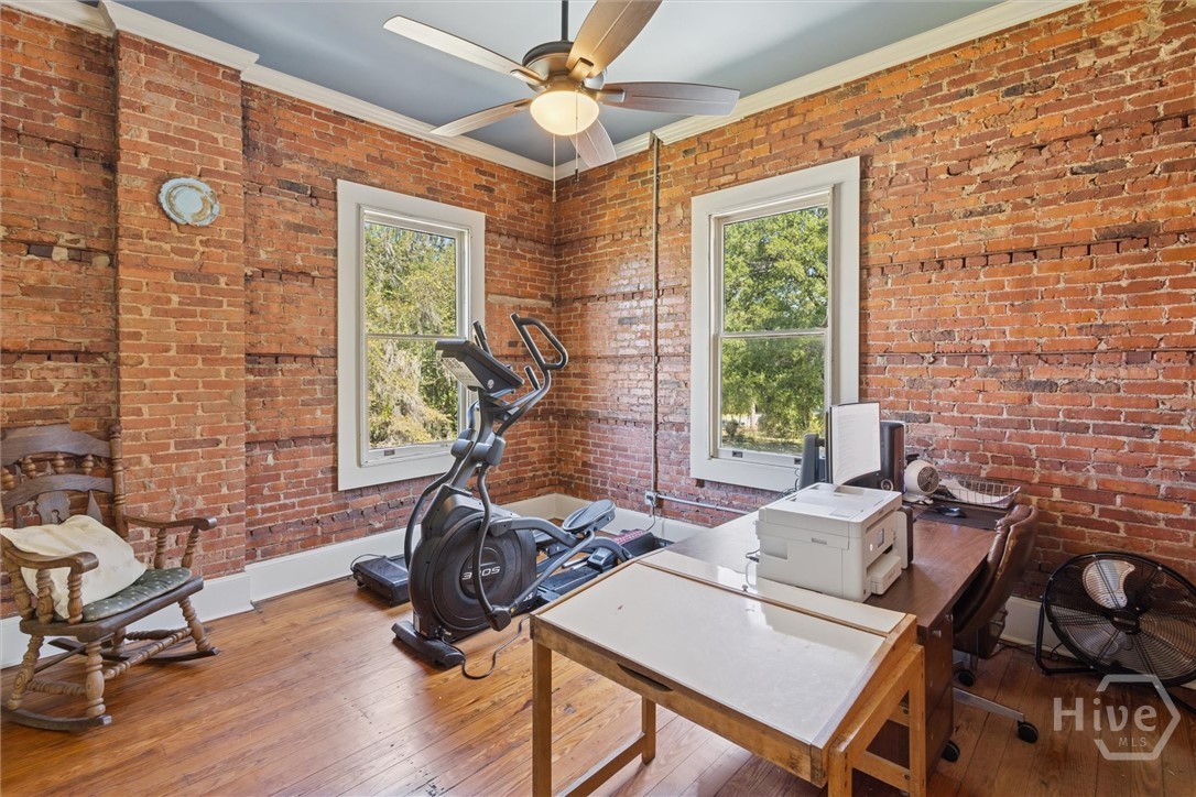 Upstairs Office