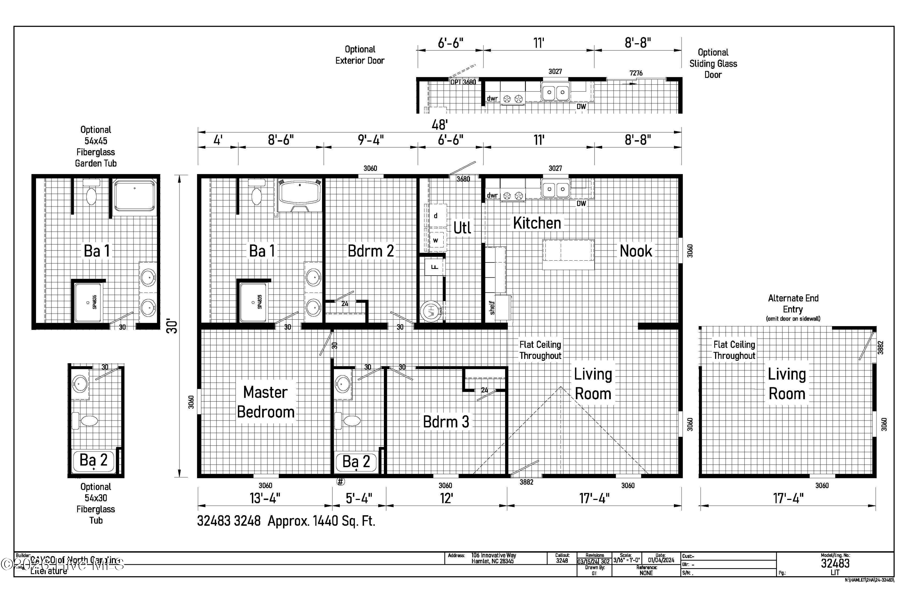 Mobile Home For Sale - 1875 N Nc 904 Highway<br/> Fairmont, NC 28340