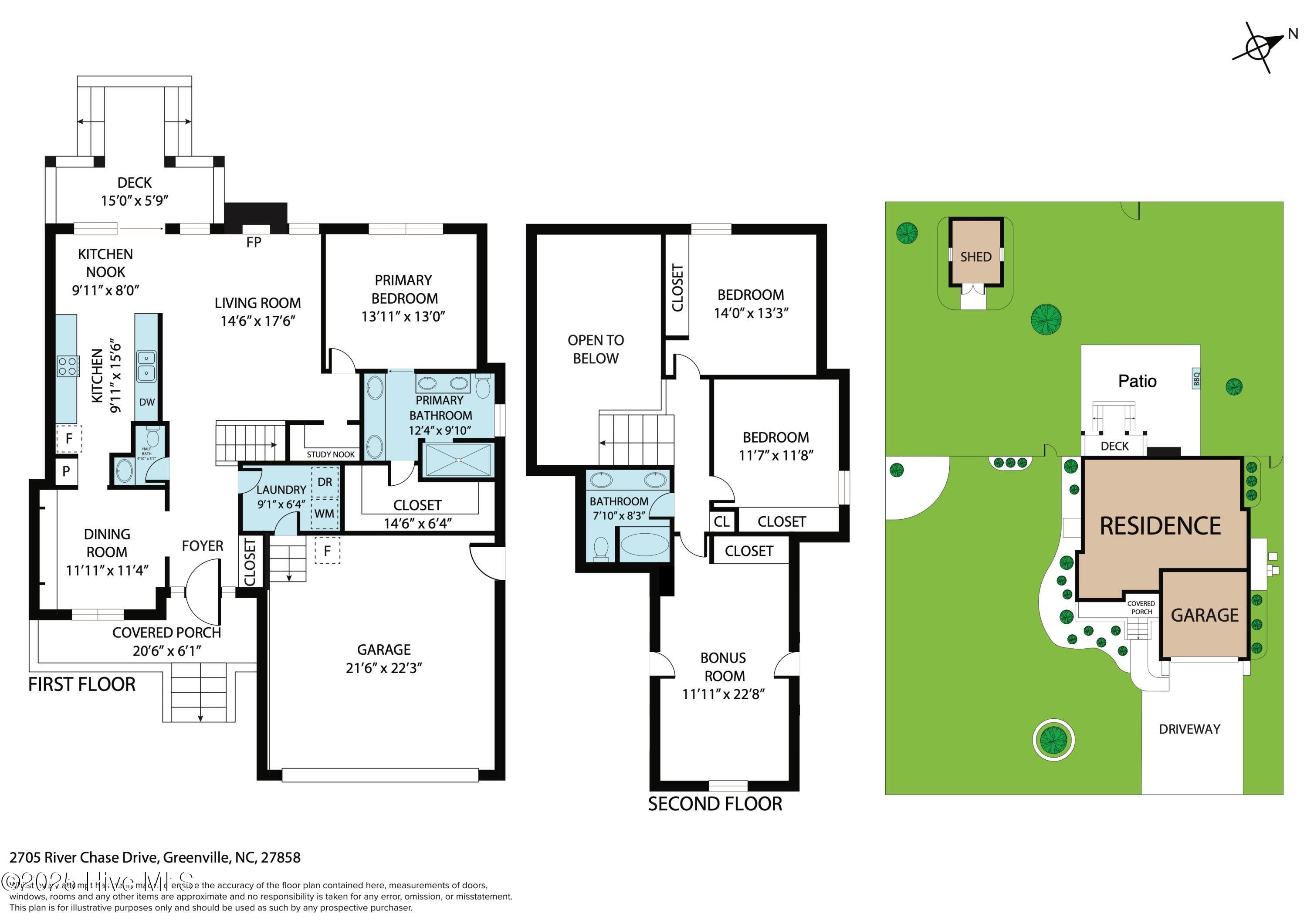 Floor Plan & Site Map