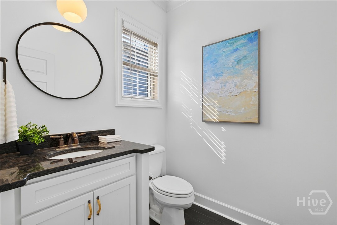 1/2 bath on main level
