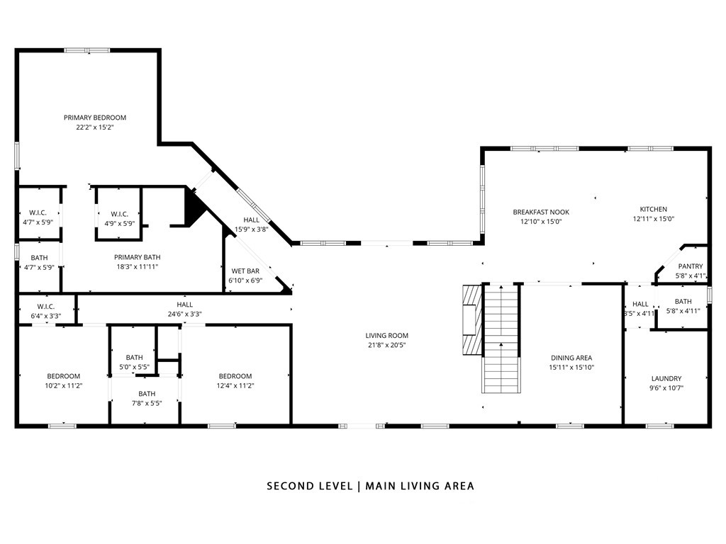 Main Level Floor Plan