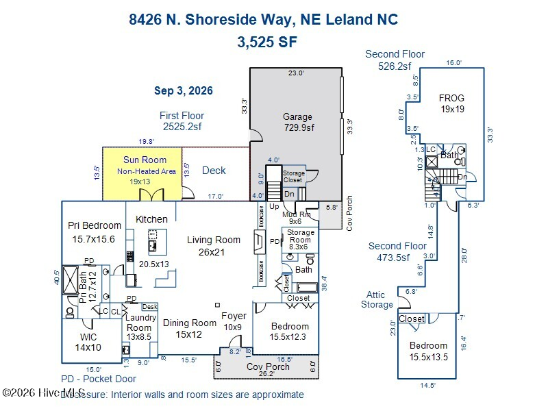 Exterior photo of 8426 N Shoreside Way NE, Leland, NC 28451. MLS: 100604101