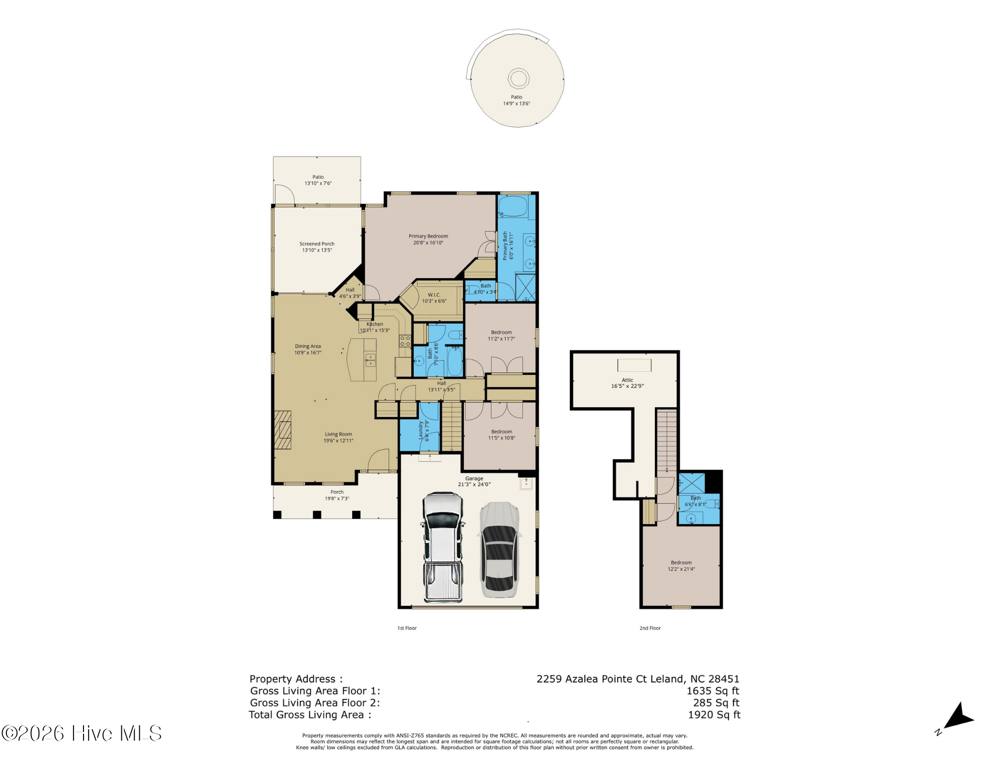 Homes For Sale - 2259 Azalea Pointe Court<br/> Leland, NC 28451