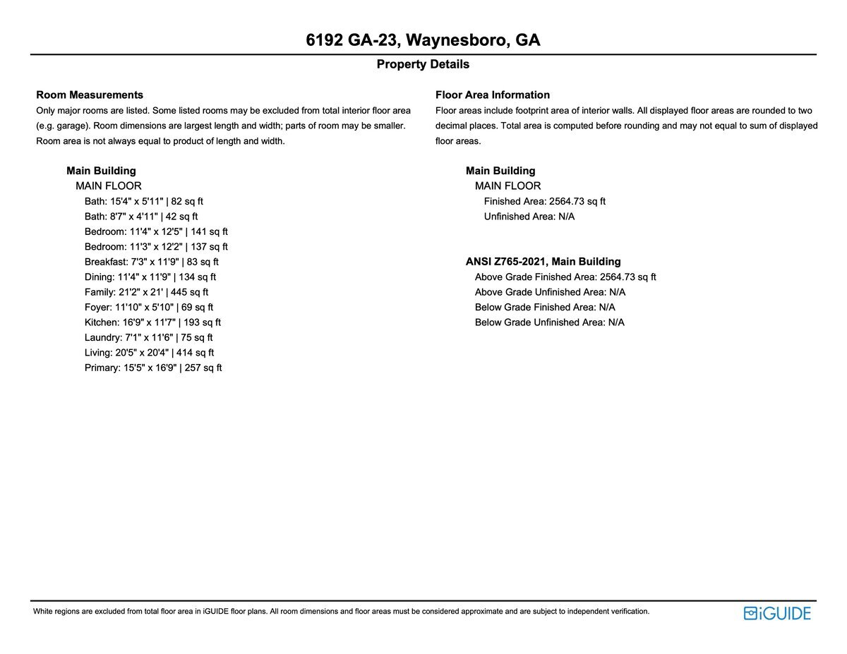 Homes For Sale - 6192 S Ga Highway 23<br/> Waynesboro, GA 30830