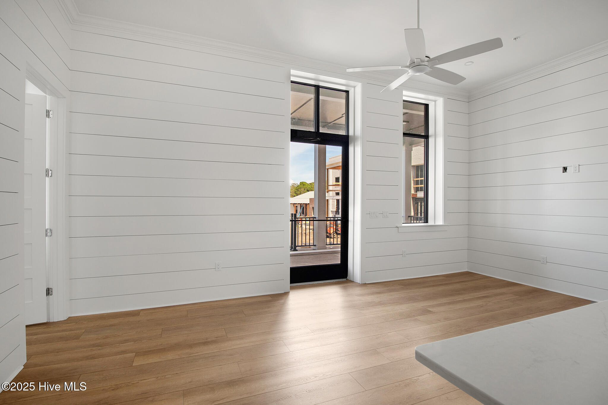 Living Room with Porch