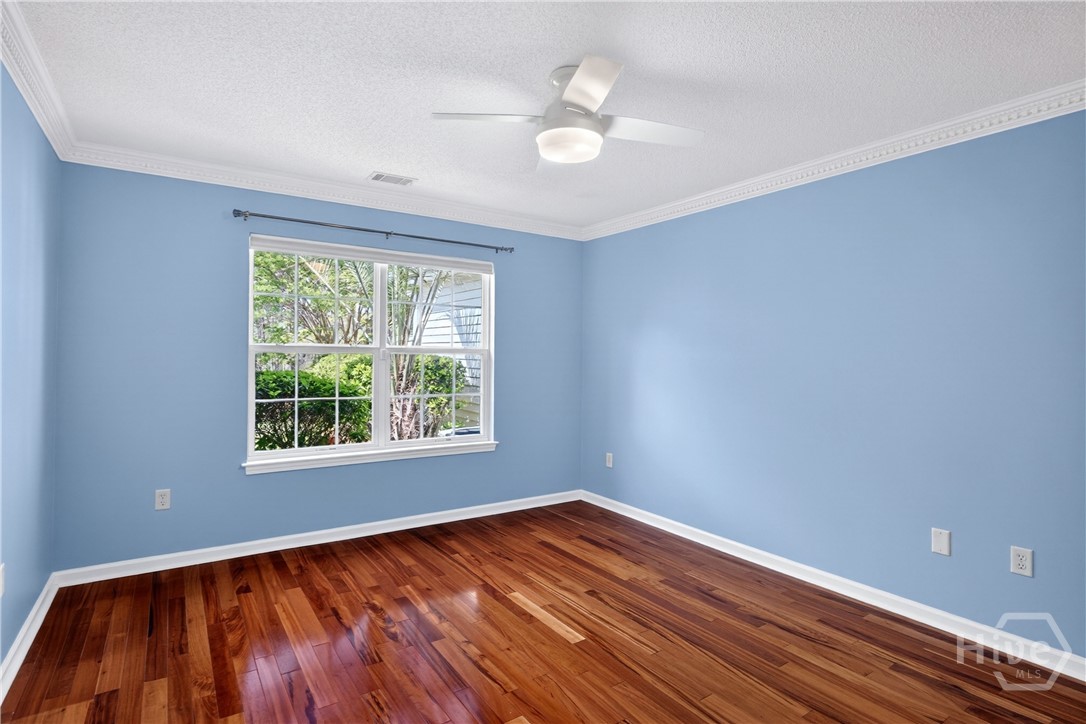 With your back to the entrance/walk-in closet in the master bedroom