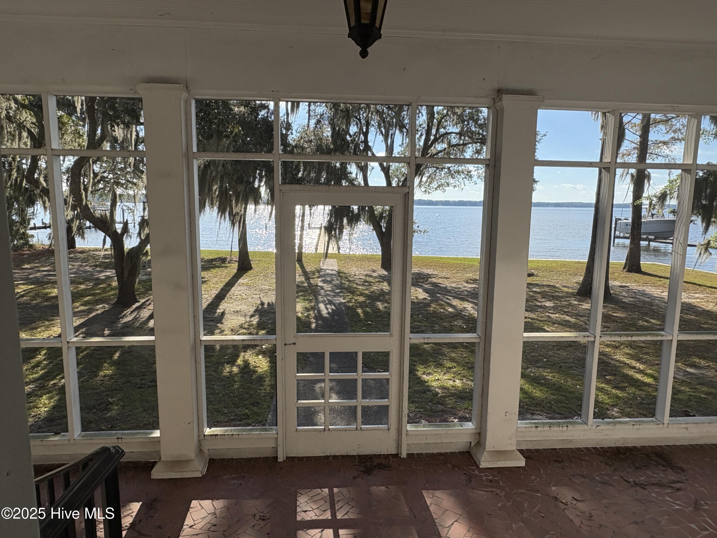 View from front porch- riverside