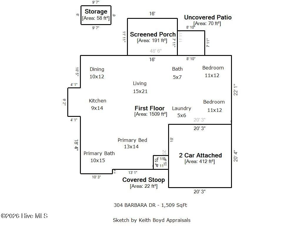 304 Barbara Drive,New Bern
