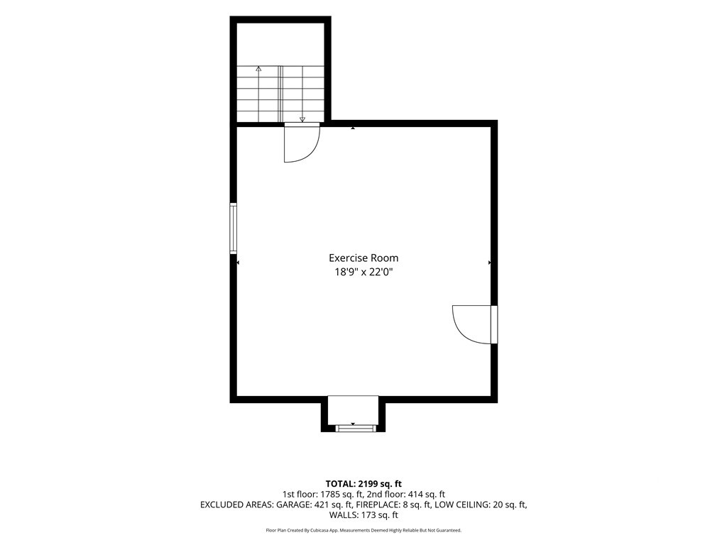Gym room, currently in bonus room above the garage