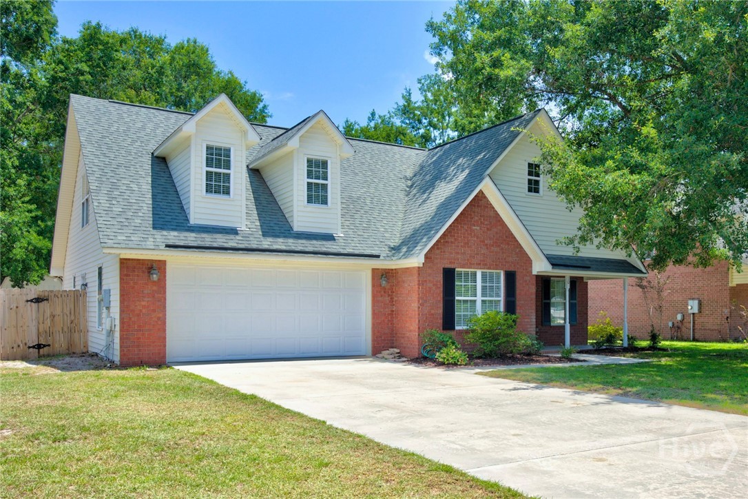 Adorable Low Country home just minutes from everything Rincon has to offer! This charming home features 3 bedrooms on the main level plus a spacious upstairs bonus room that could easily serve as a 4th bedroom, home office, playroom, or flex space. The living room offers soaring vaulted ceilings and great natural light, creating a warm and inviting space to relax or entertain. Located on a quiet street with no HOA, this home provides the freedom and convenience today’s buyers are looking for. Step outside to a private backyard with plenty of room to play, garden, or unwind. The large storage shed includes electricity, making it ideal for hobbies, tools, or extra storage. Priced to sell and full of potential, this Low Country gem is one you do not want to miss!