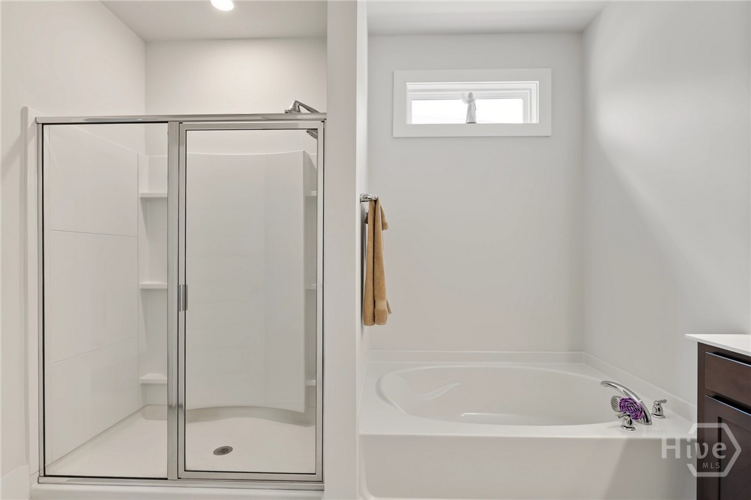 Primary Walk-in shower/tub