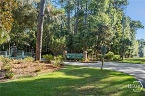 Entrance to Belvedere Island Plantation