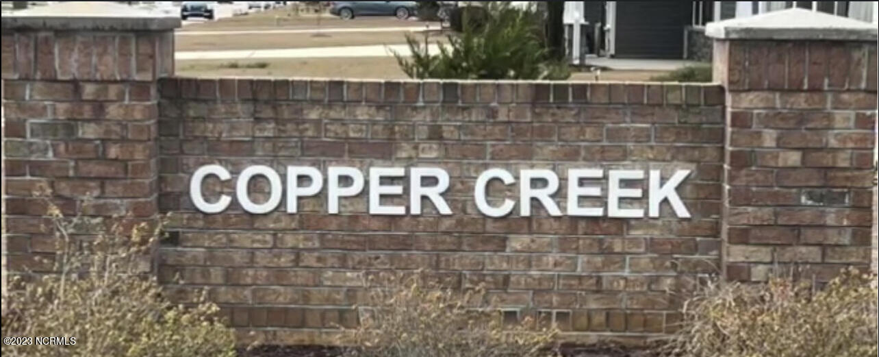 Copper Creek Sign