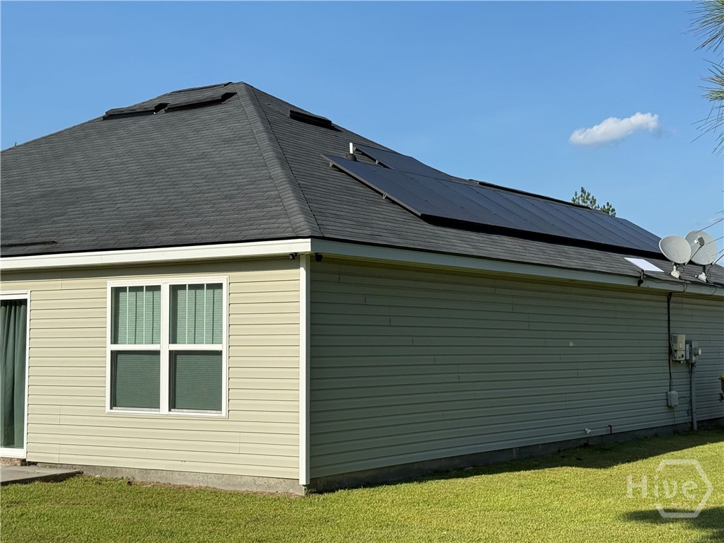 Solar panels are paid off and GREAT energy bills are the result!