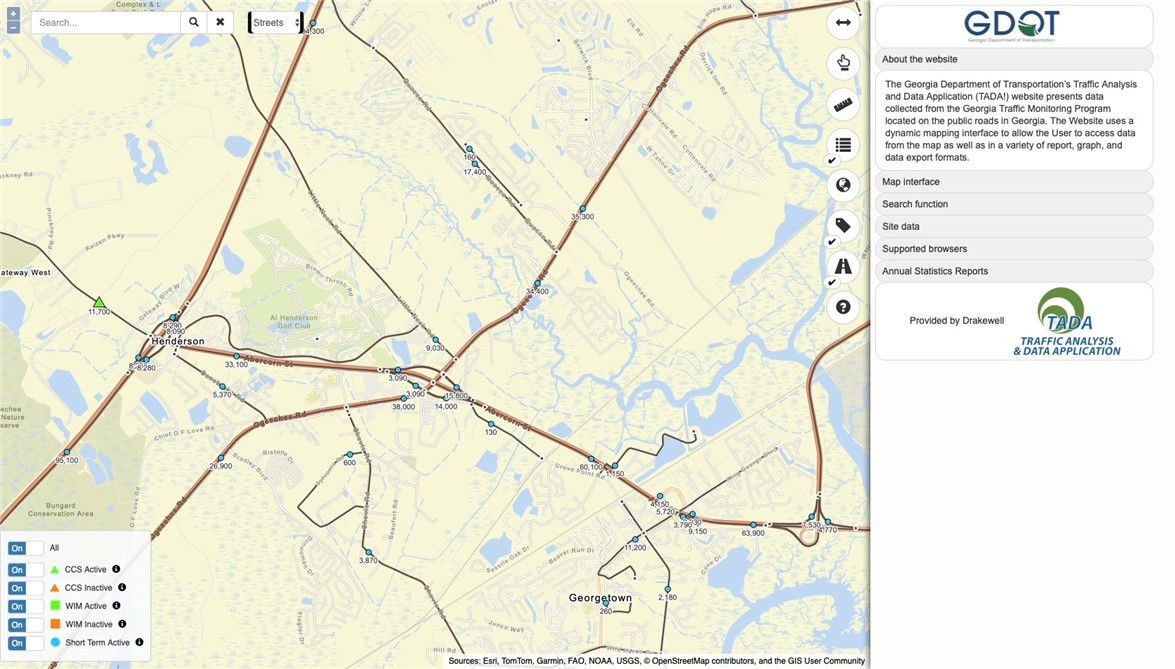 Georgia Department of Transportation’s Traffic Analysis