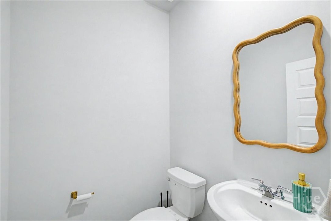 Half bath downstairs