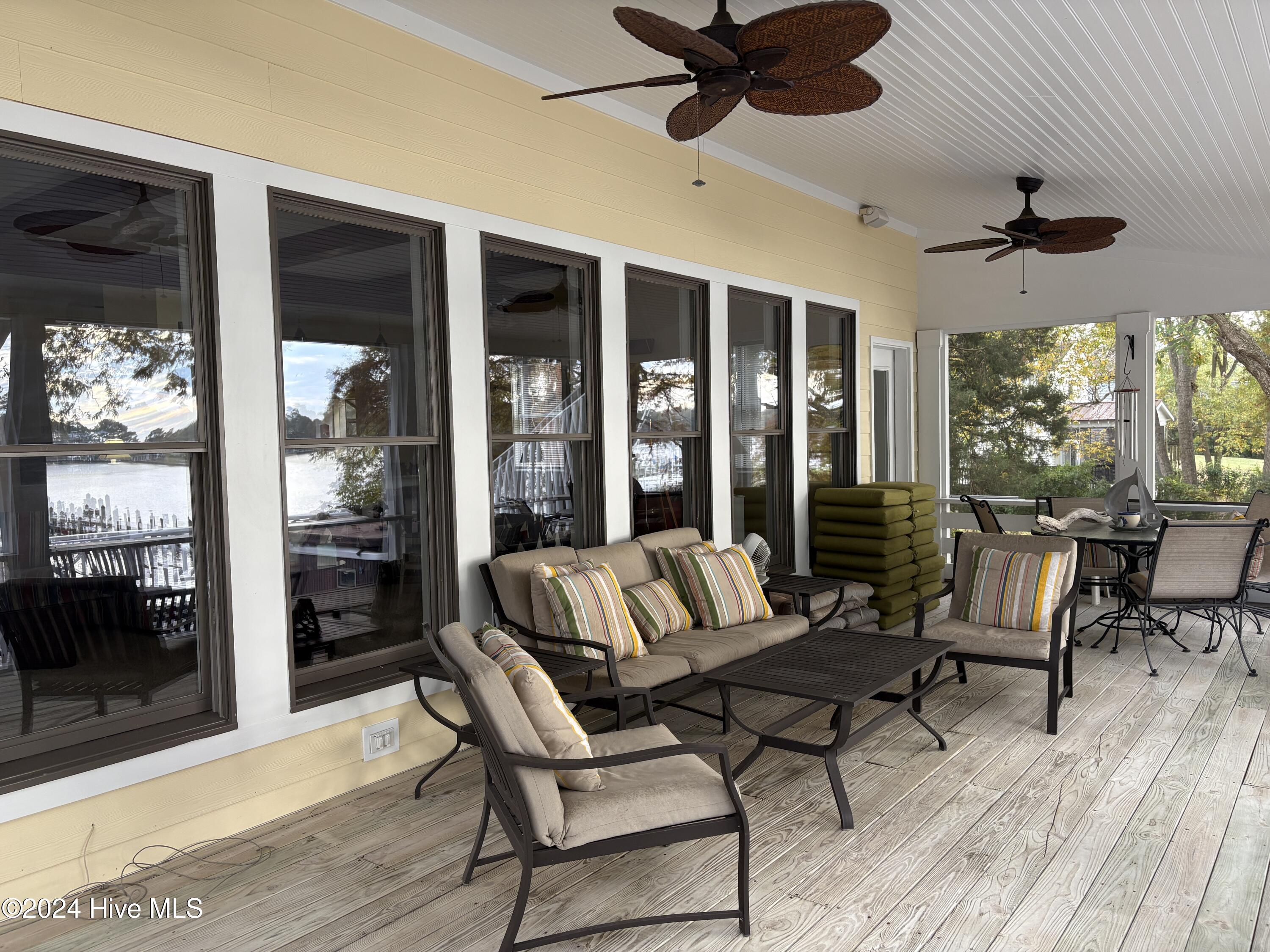 Screened porch