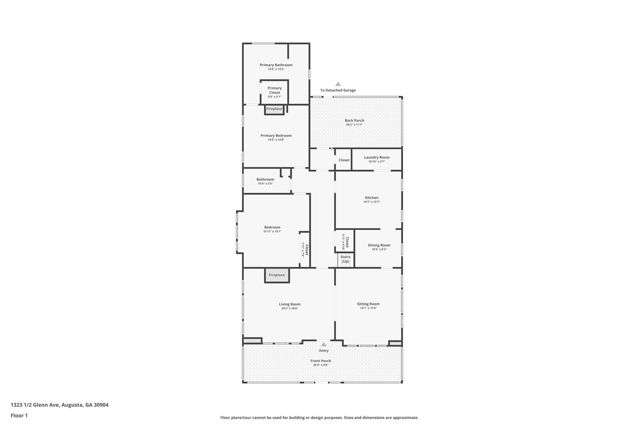 Homes For Sale - 1323 Glenn Avenue<br/> Augusta, GA 30904