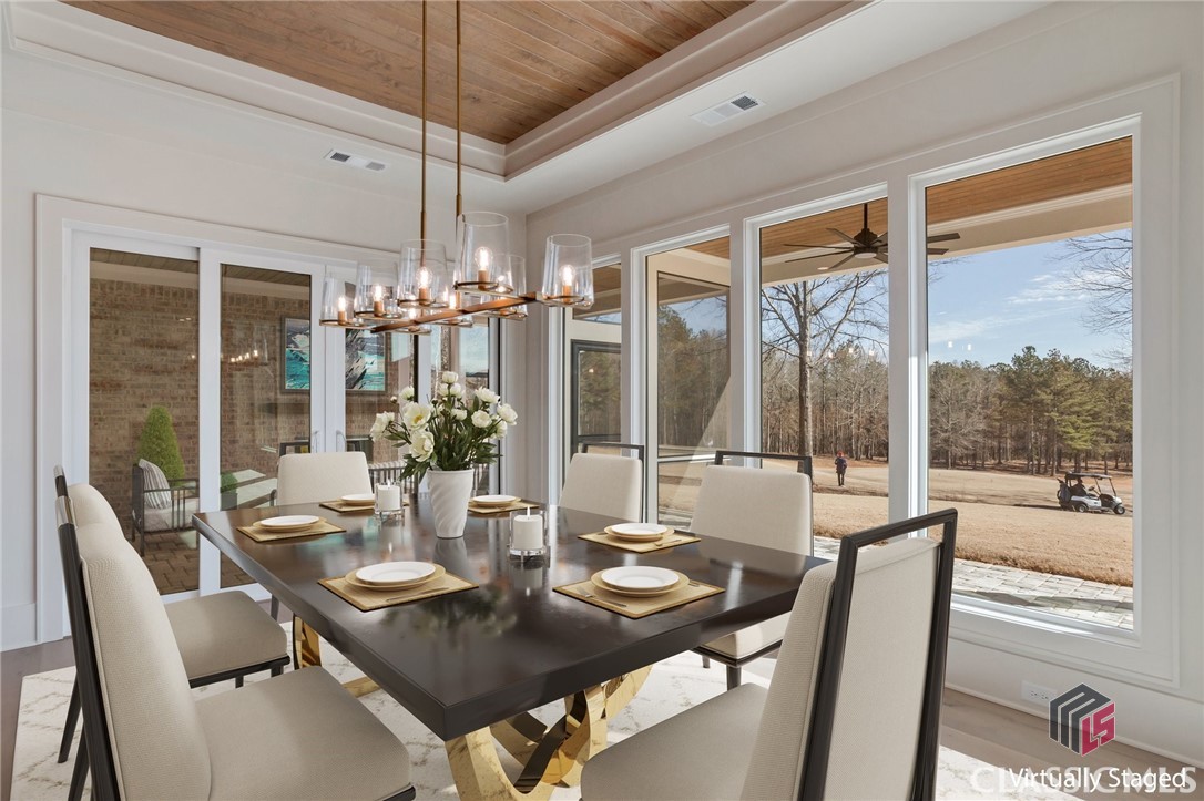 Dining Area - Virtually Staged
