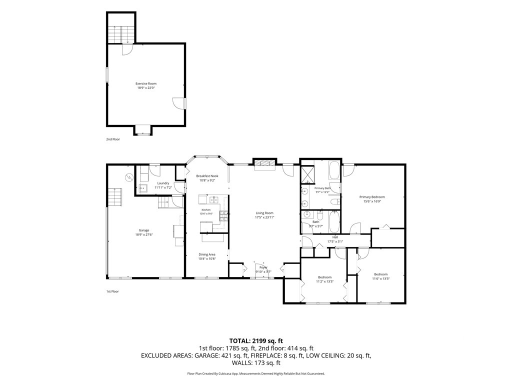 Total cooled and heated floor plan at 3 Rice Mill