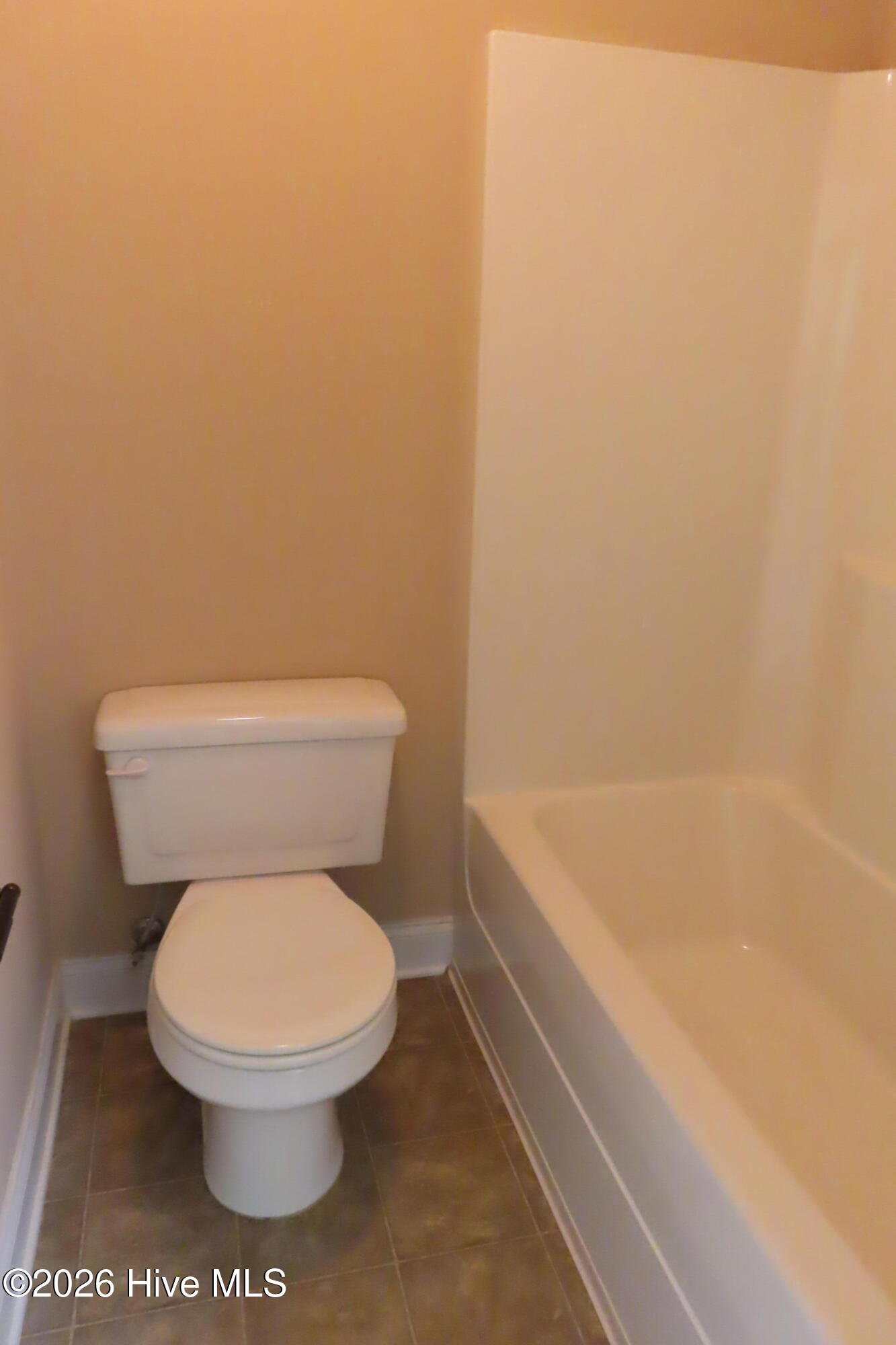 Hall Bath Tub and Toilet
