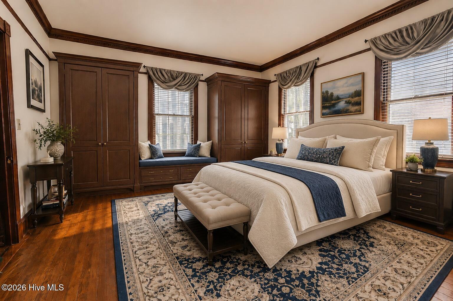 Virtual staged as Bedroom