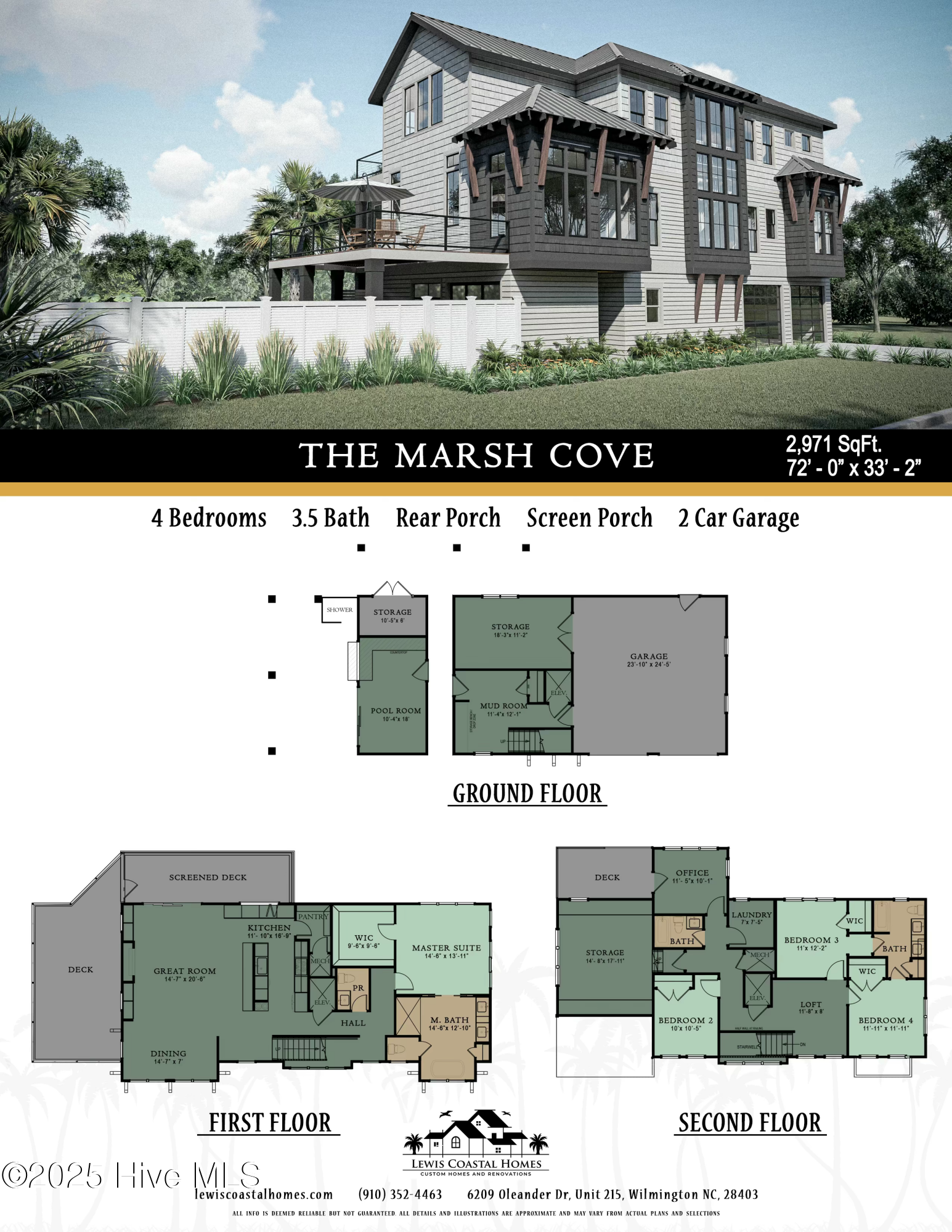 Homes For Sale - 1408 Marsh Cove Lane<br/> Wilmington, NC 28409