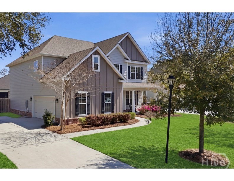 Motivated Sellers have made another substantial PRICE IMPROVEMENT!—this is your chance to own this beautiful home at an incredible value. Incredible opportunity to own in one of the area’s most sought-after communities. Immaculate 5bd 3ba home in the beautiful Kate’s Cove community, offering 2,951 square ft. of thoughtfully designed living space perfect for both everyday comfort & entertaining.Step inside through the grand two-story foyer & into the open-concept main level, where style and functionality come together seamlessly. Spacious great room features a cozy fireplace and flows effortlessly into the stunning kitchen complete with granite countertops, stainless steel appliances, tile backsplash, oversized island w/ breakfast bar seating, and a large pantry. The adjoining eat-in area creates the perfect setting for casual dining and gatherings.On formal occasions, enjoy the elegant dining room accented w/ a coffered ceiling and detailed trim work. A main-level guest bedroom offers endless flexibility as a private office, workout room, study, or guest retreat. Upstairs, the oversized primary suite provides a relaxing escape featuring dual vanities, a separate shower, garden tub, & 2 spacious w/n closets. Additional bedrooms are generously sized, while the upstairs laundry room adds everyday convenience.Throughout the home, you’ll appreciate the blend of hardwood flooring & carpet, along with thoughtful upgrades including custom garage shelving, 2-inch faux wood blinds, a sprinkler system, & a side-entry two-car garage.Step outside to unwind on the covered, screened-in back porch overlooking the private fenced backyard—perfect for relaxing or entertaining guests.Residents of Kate’s Cove enjoy exceptional neighborhood amenities including a pool, pool house, lagoon, and fishing areas, creating the perfect blend of recreation and community living.This move-in ready home offers the space, comfort, lifestyle, & value you’ve been searching for.