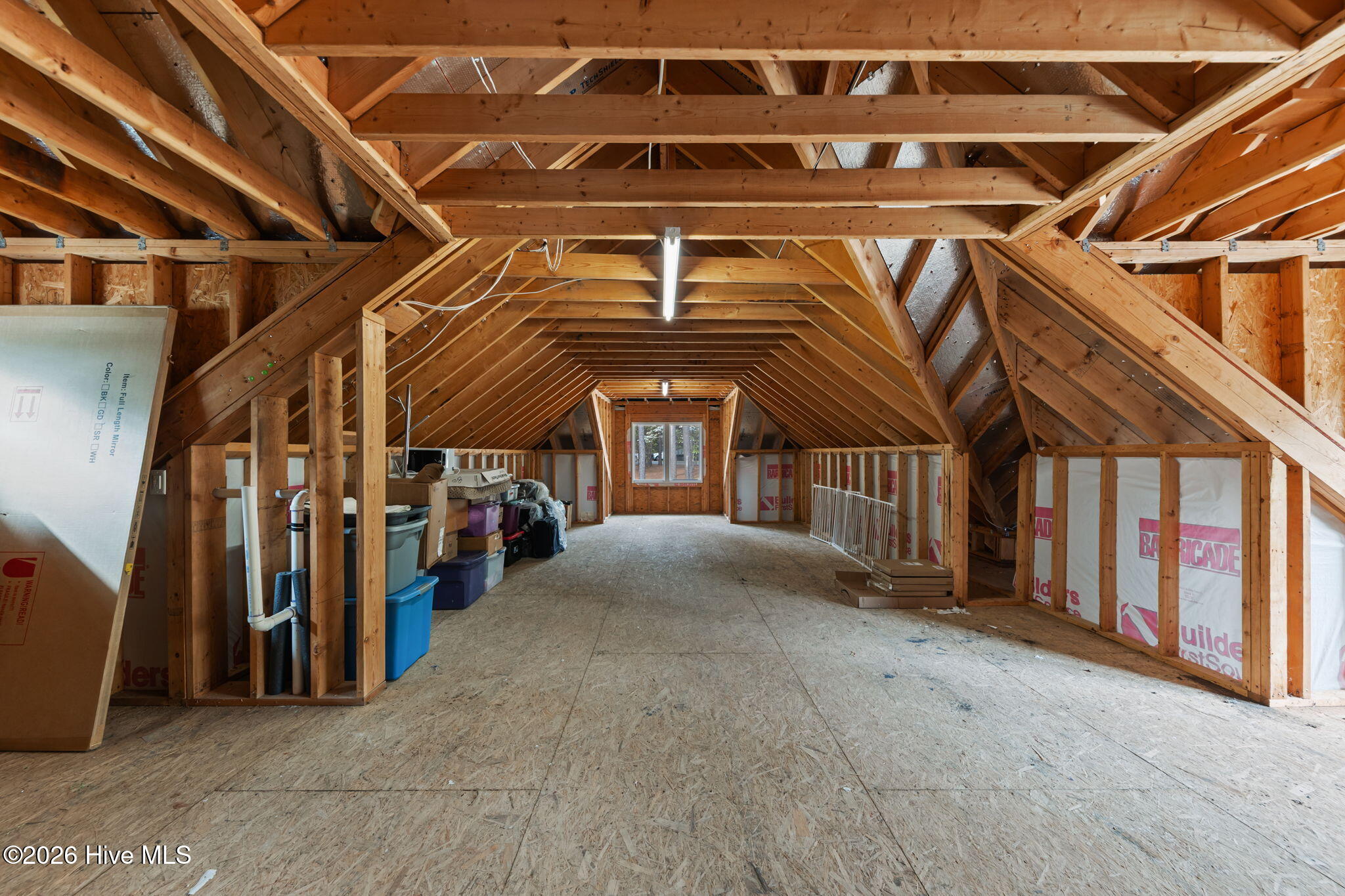 Roughed in for plumbing and electrical