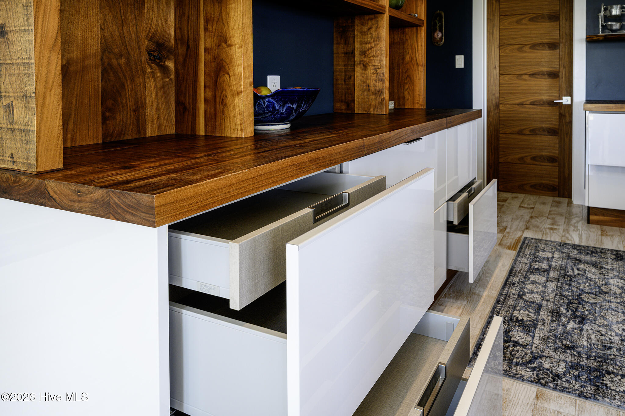 Additional Storage in each Cabinet