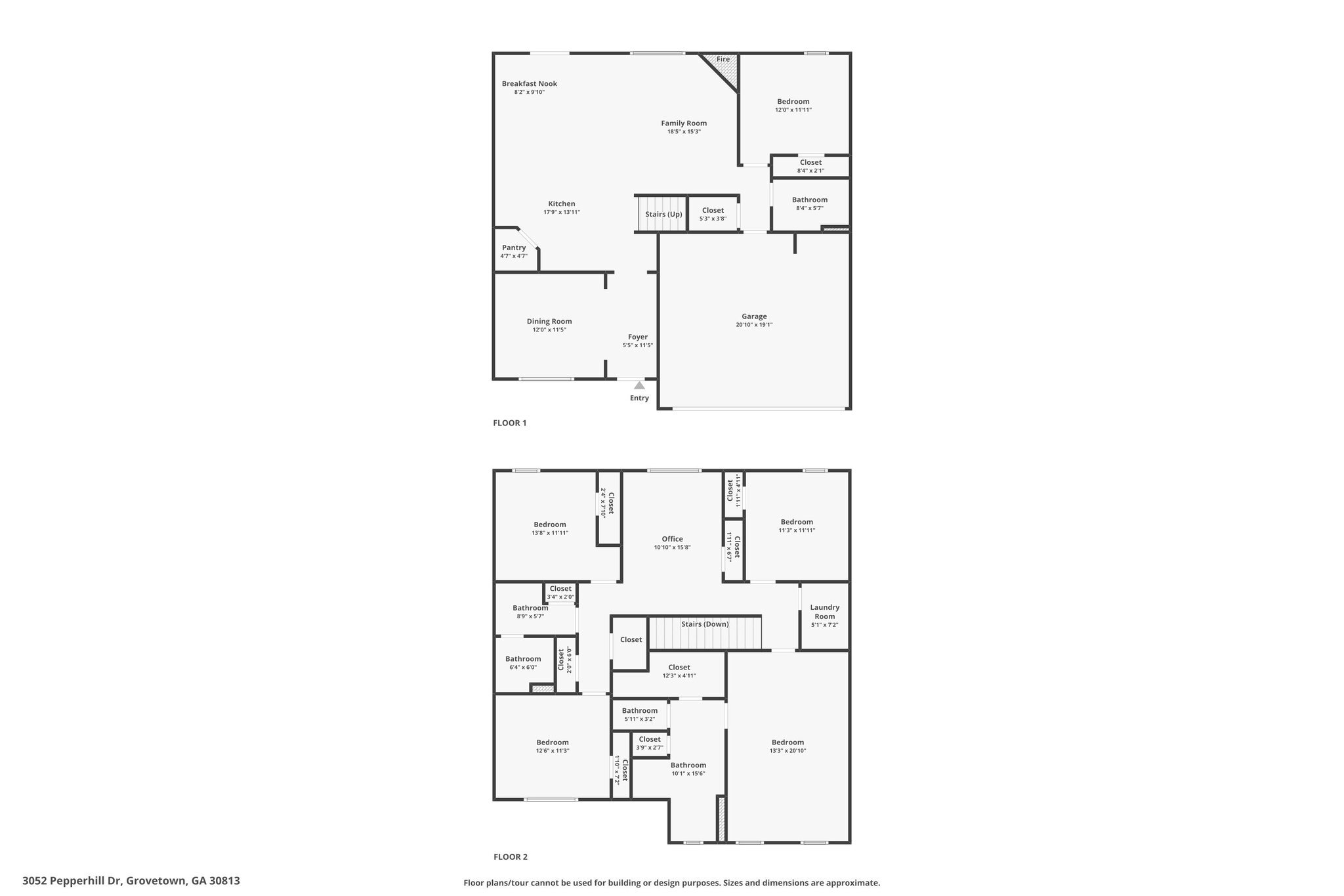 Homes For Sale - 3052 Pepperhill Drive<br/> Grovetown, GA 30813