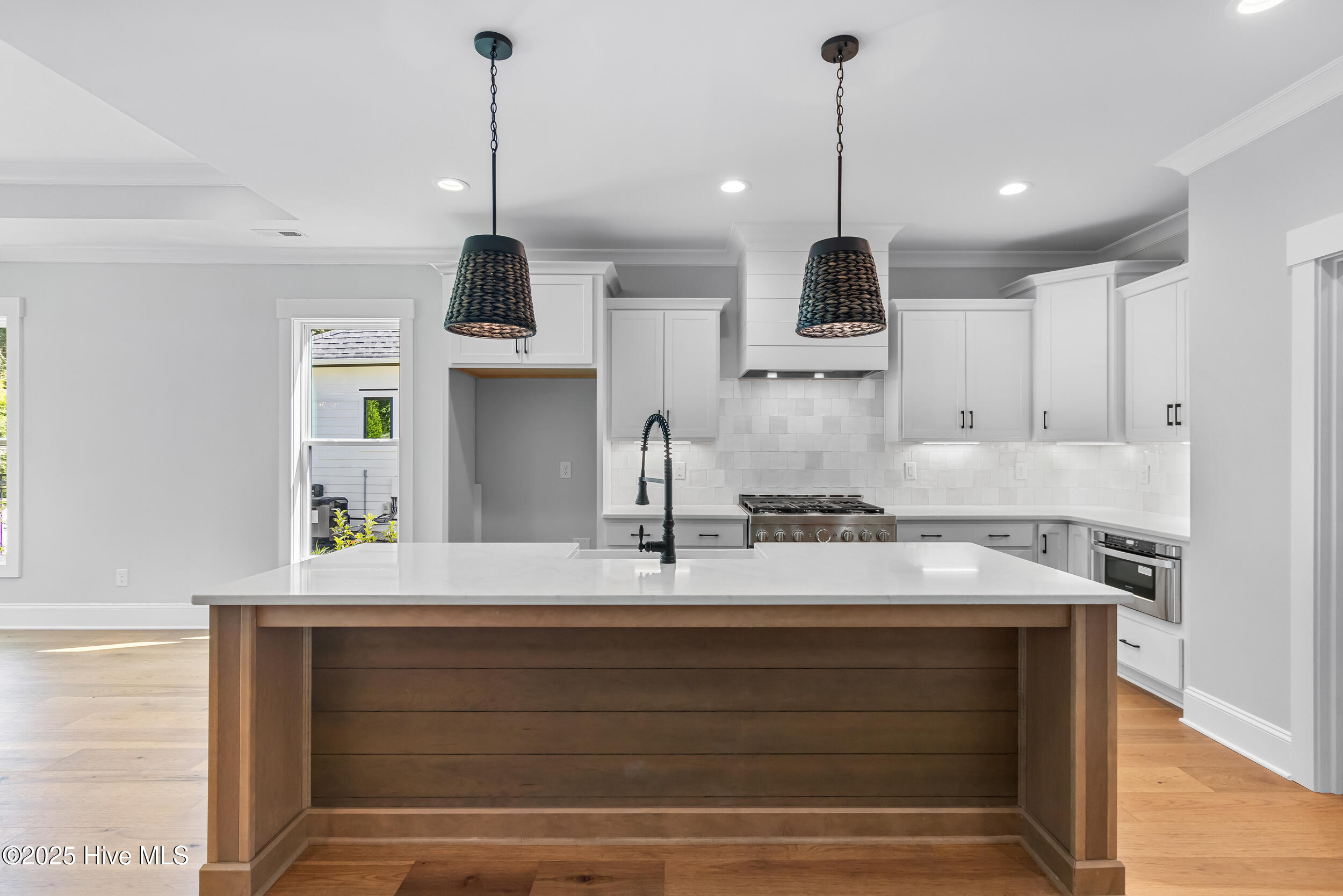 Large kitchen island