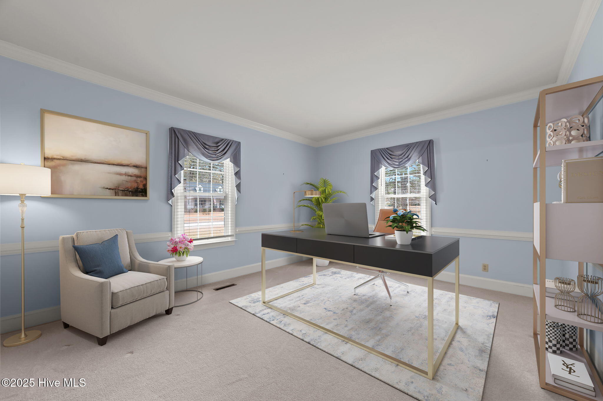 Downstairs Office/Living Room