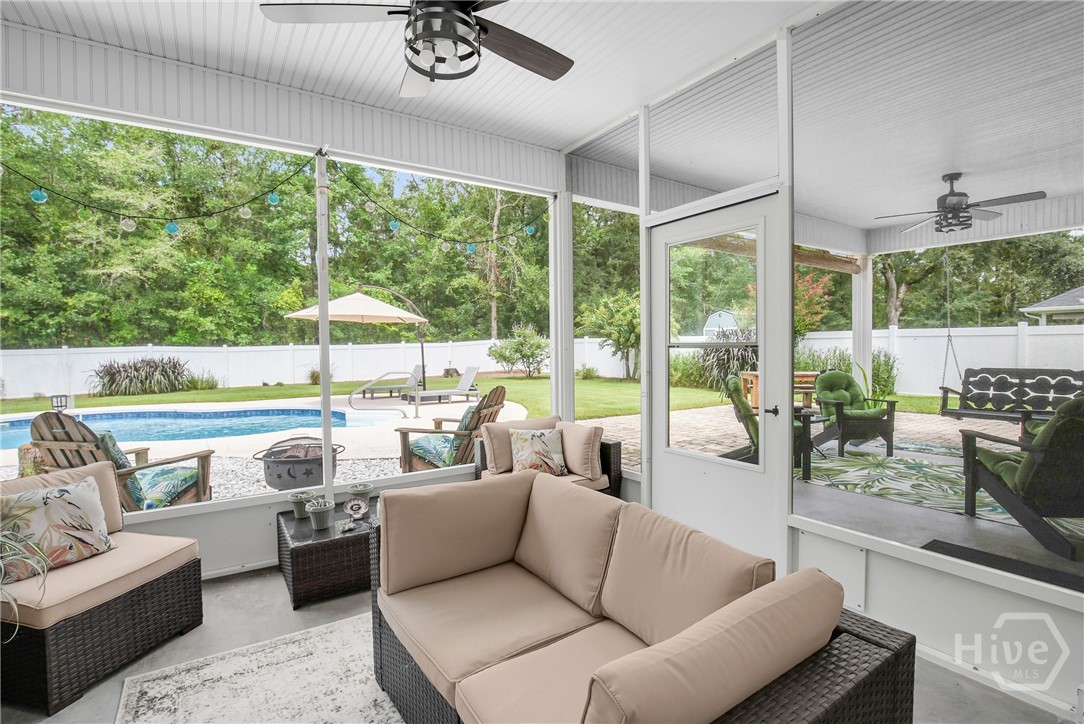 screened in back patio