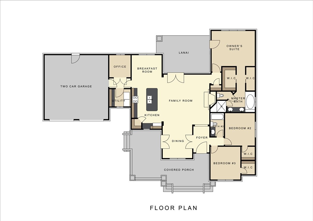 Interior Layout - Rendering (some features may be